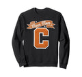 Cheer Mom Mother Bow Cheerleader Game Sweatshirt - Unique Graphic Unisex - T-Shirt, Sweatshirt, Hoodie