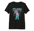 Rainbow Brite Stormy Rock Band Logo Tri T-Shirt - Unique Graphic Unisex - T-Shirt, Sweatshirt, Hoodie