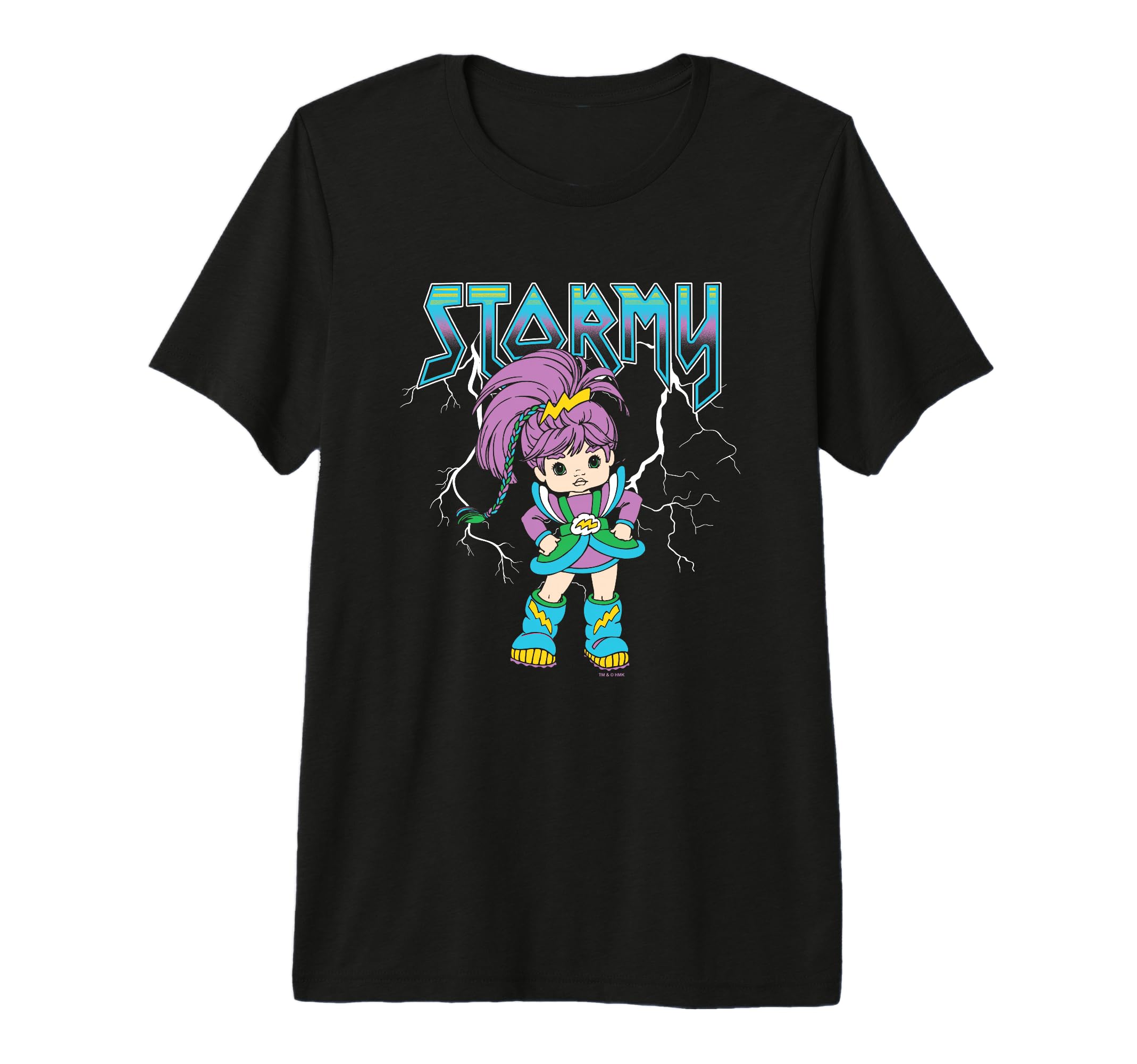 Rainbow Brite Stormy Rock Band Logo Tri T-Shirt - Unique Graphic Unisex - T-Shirt, Sweatshirt, Hoodie