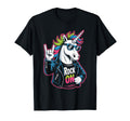 Rock Unicorn Rainbow Horn Attitude T-Shirt - Streetwear Style for Adults - T-Shirt, Sweatshirt, Hoodie