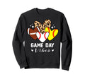 Game Day Vibes Funny Baseball Sweatshirt - Streetwear Style for Adults - T-Shirt, Sweatshirt, Hoodie