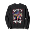 Raised Hip Hop Urban Dj Graffiti Sweatshirt - Novelty Apparel Men Women - T-Shirt, Sweatshirt, Hoodie
