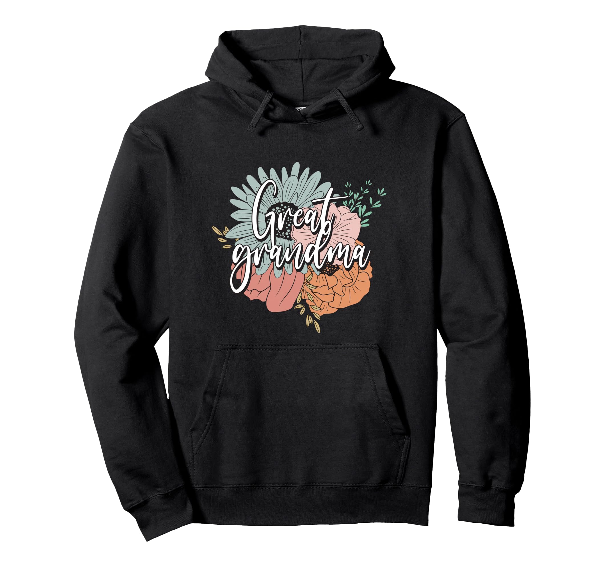 Great Grandma Mothers Day Wildflowers Hoodie - Novelty Apparel Men Women - T-Shirt, Sweatshirt, Hoodie