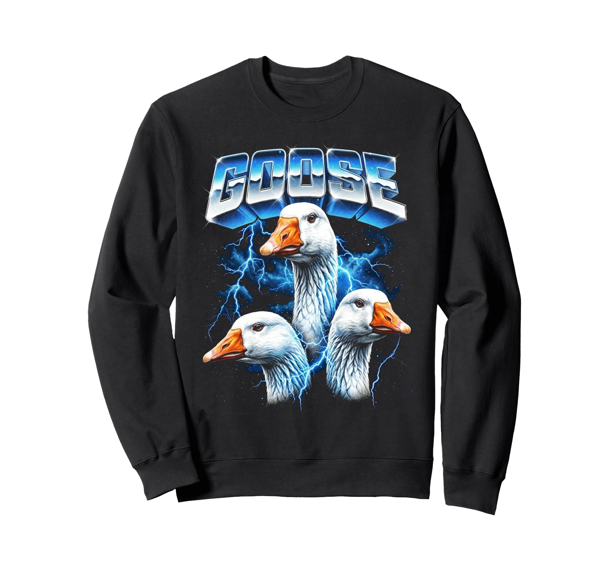 Goose 80S Funny Goose Lover 90S Sweatshirt - Trendy Graphic Men Women - T-Shirt, Sweatshirt, Hoodie
