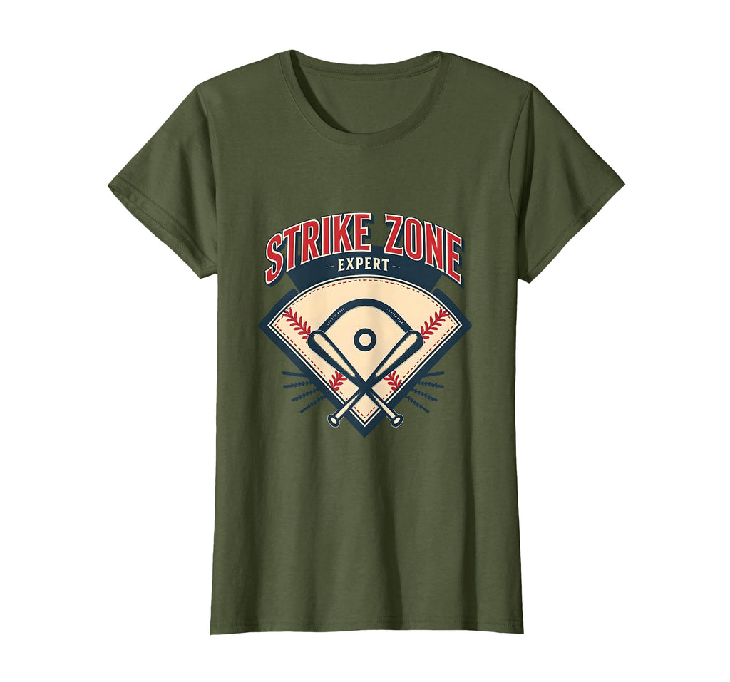 Strike Zone Expert Baseball Mom T-Shirt - Trendy Graphic for Adults - T-Shirt, Sweatshirt, Hoodie