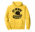 Go Now Git Cowboy Opossum Country Western Hoodie - Graphic Print for Adults - T-Shirt, Sweatshirt, Hoodie