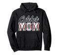 Baseball Catcher Mom Baseball Catcher Hoodie - Minimalist Print for Adults - T-Shirt, Sweatshirt, Hoodie