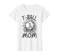 Womens T Ball Mama Baseball Tball Mom T-Shirt - Novelty Apparel Men Women - T-Shirt, Sweatshirt, Hoodie