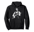 Abraham Lincoln Playing Electric Hoodie - Custom Art Print Men Women - T-Shirt, Sweatshirt, Hoodie