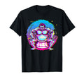 Sumo Wrestler Glitch Vaporwave Aesthetic T-Shirt - Trendy Graphic Unisex - T-Shirt, Sweatshirt, Hoodie