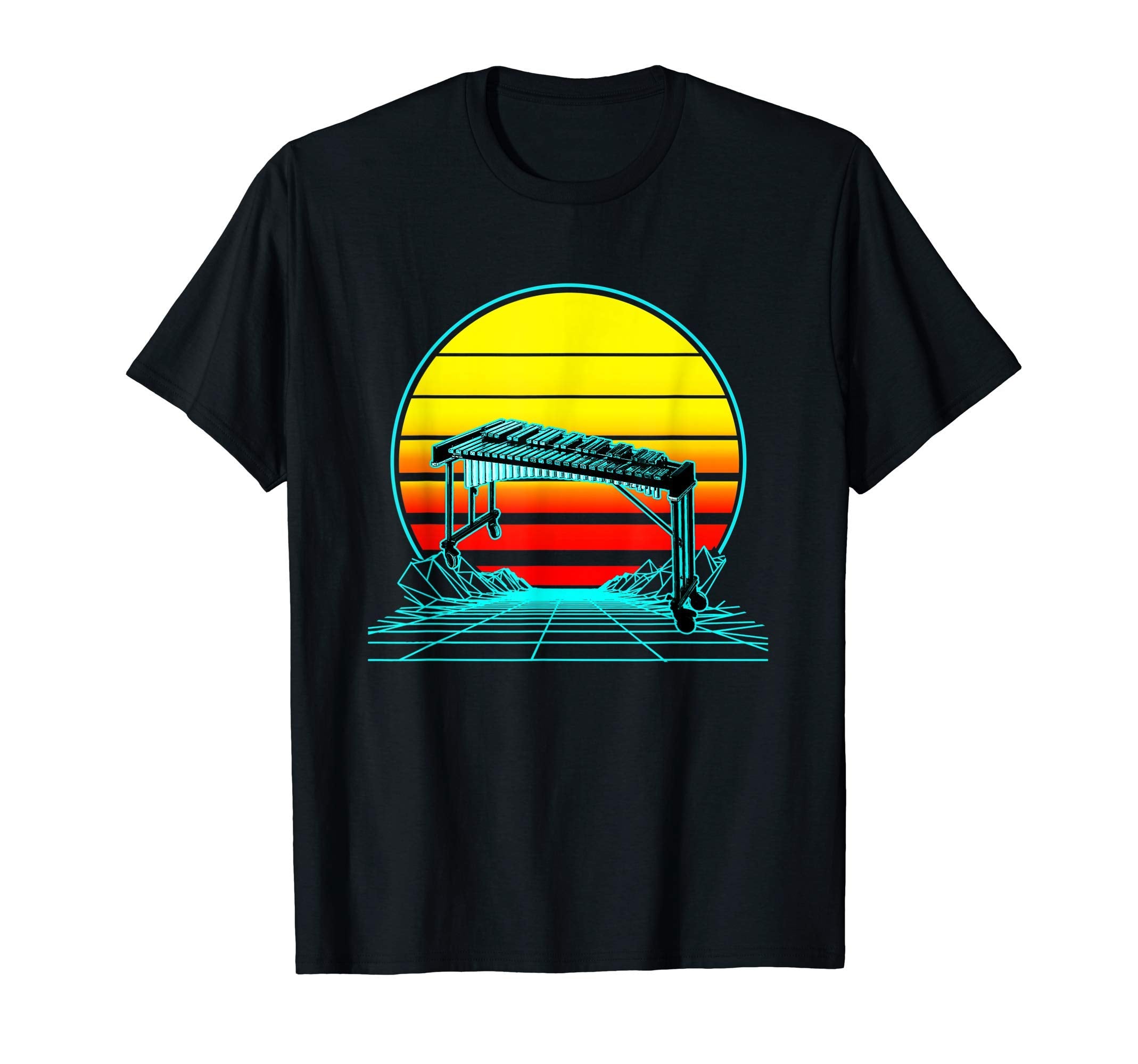 Sunset Xylophone T-Shirt - Custom Art Print for Adults - T-Shirt, Sweatshirt, Hoodie