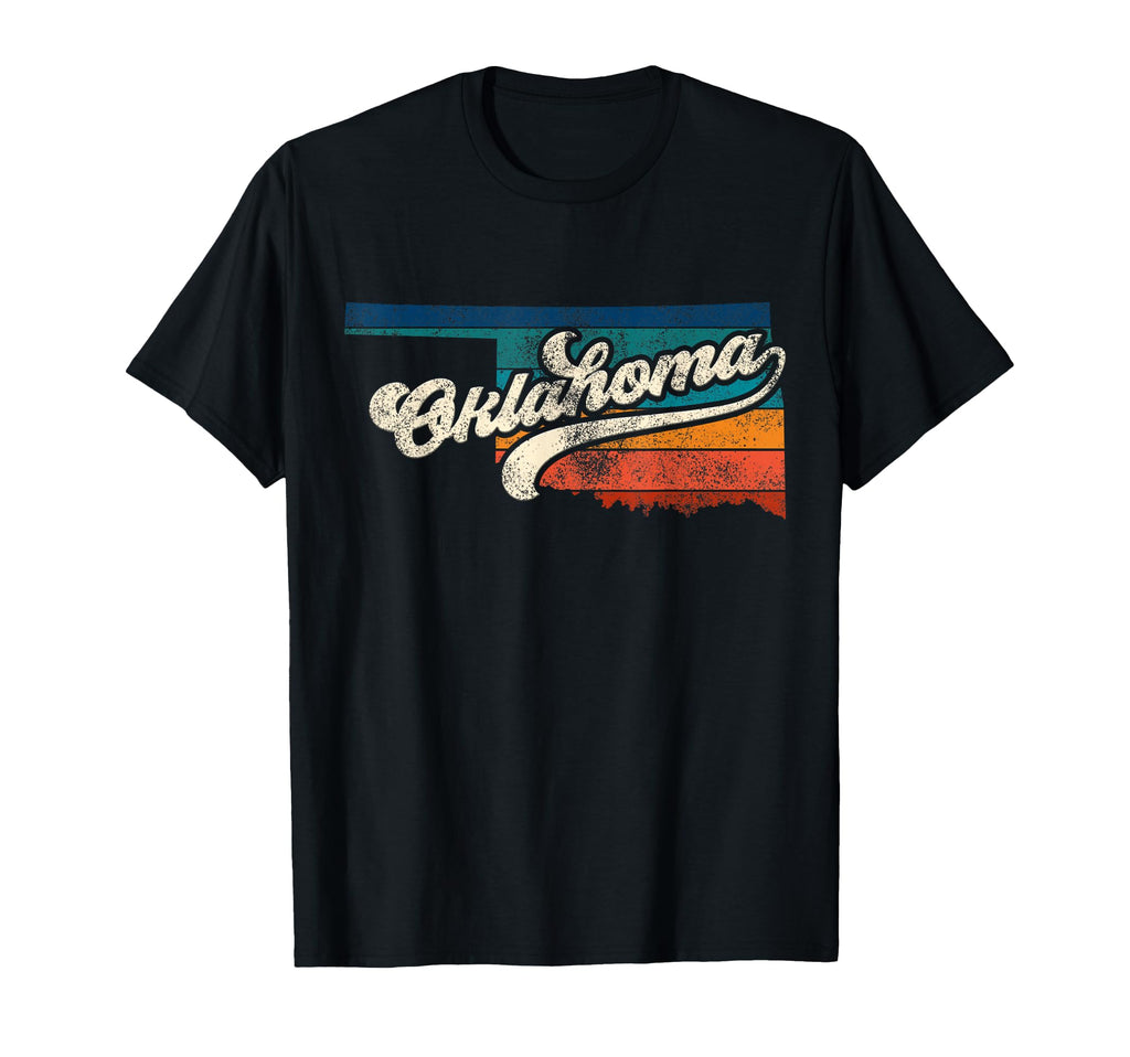 Sunset Oklahoma Home State Ok 70S 80S T-Shirt - Aesthetic Graphic Unisex - T-Shirt, Sweatshirt, Hoodie