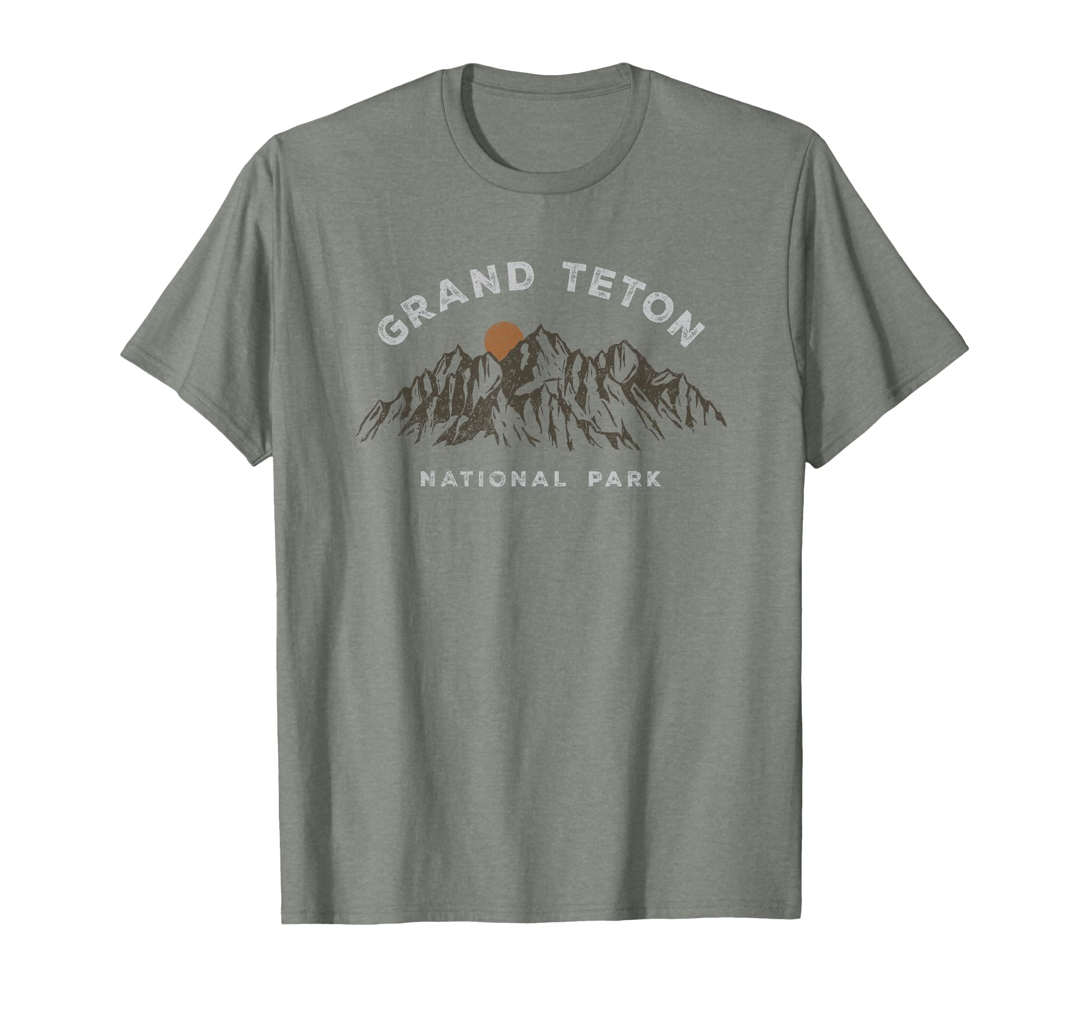 Grand Teton National Park Mountains T-Shirt - Minimalist Print for Adults - T-Shirt, Sweatshirt, Hoodie