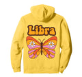 Libra Zodiac Butterfly Boho Aesthetic Hoodie - Casual Everyday Wear Unisex - T-Shirt, Sweatshirt, Hoodie