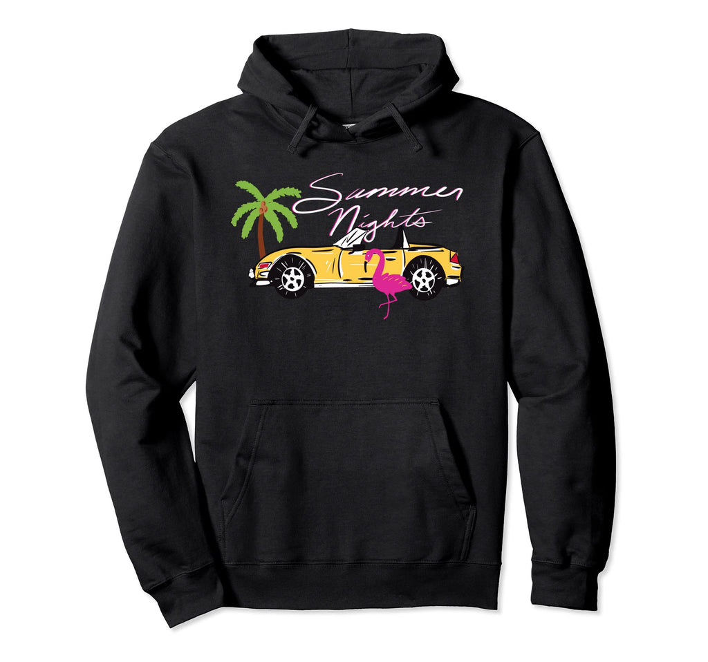 80S Preppy Varsity Malibu Car Y2K Hoodie - Trendy Graphic for Adults - T-Shirt, Sweatshirt, Hoodie