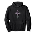 Gothic Cross Minimal Y2K Hoodie - Streetwear Style Unisex - T-Shirt, Sweatshirt, Hoodie