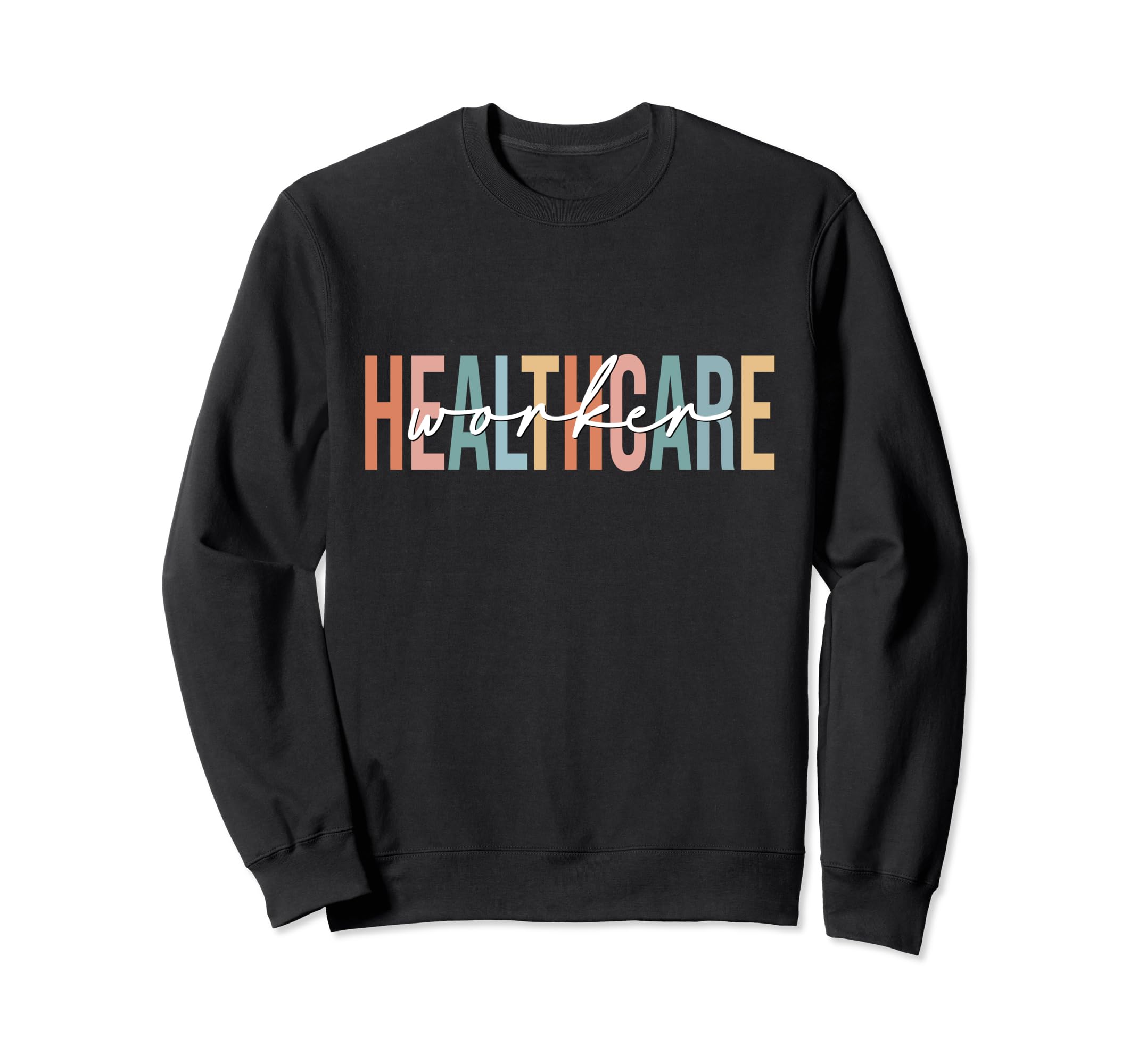 Boho Healthcare Worker Stethoscope Sweatshirt - Graphic Print Unisex - T-Shirt, Sweatshirt, Hoodie