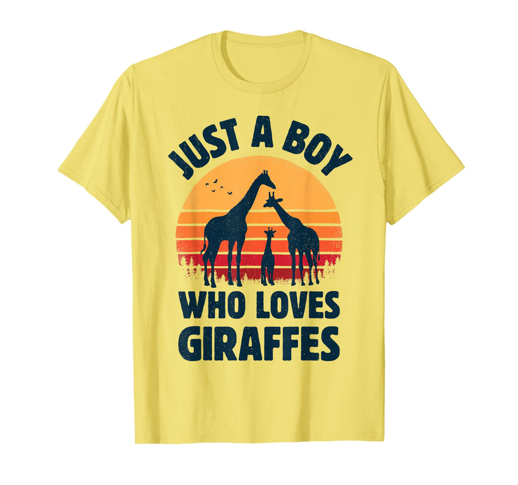 Giraffe Just Who Loves Giraffes T-Shirt - Aesthetic Graphic for Adults - T-Shirt, Sweatshirt, Hoodie