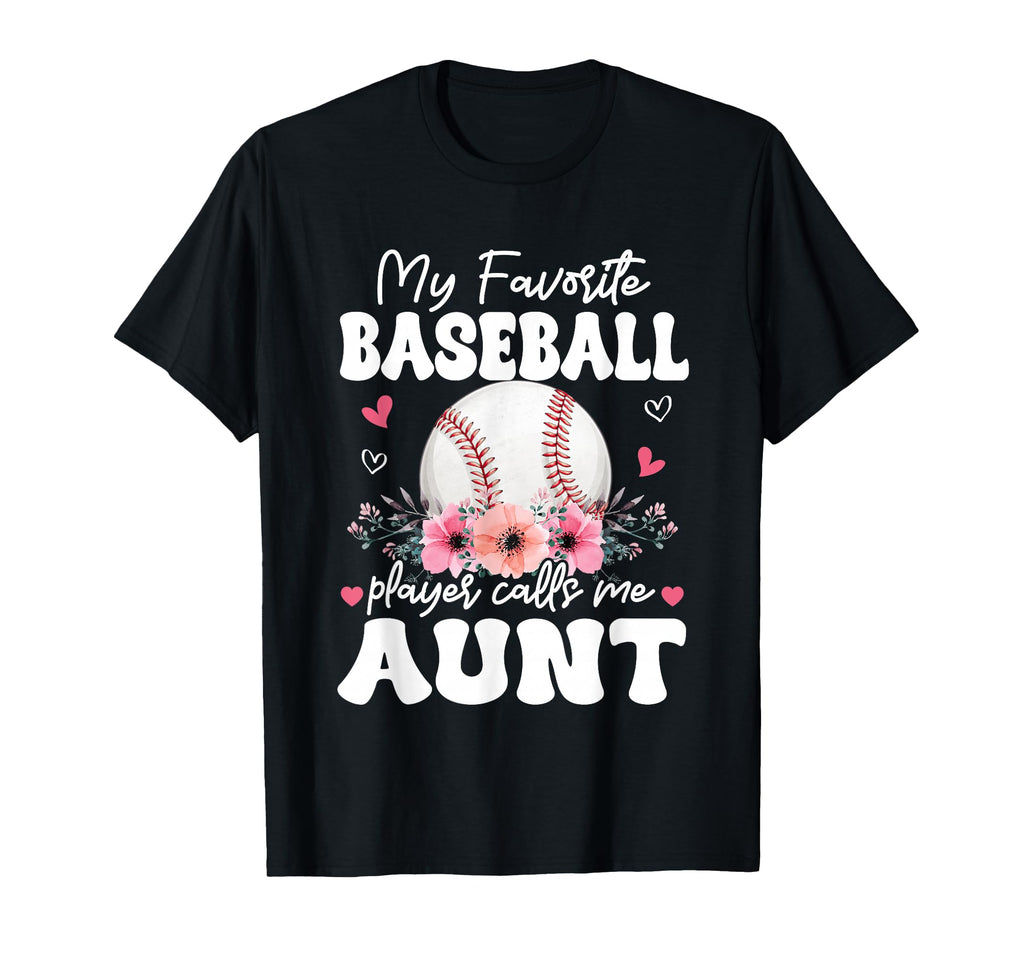 My Favorite Baseball Player Calls Me T-Shirt - Aesthetic Graphic Unisex - T-Shirt, Sweatshirt, Hoodie