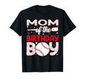 Mom Birthday Baseball Party Family T-Shirt - Trendy Graphic Unisex - T-Shirt, Sweatshirt, Hoodie