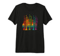 Trumpet Funny 80S Musician Tri T-Shirt - Fun Novelty Design for Adults - T-Shirt, Sweatshirt, Hoodie