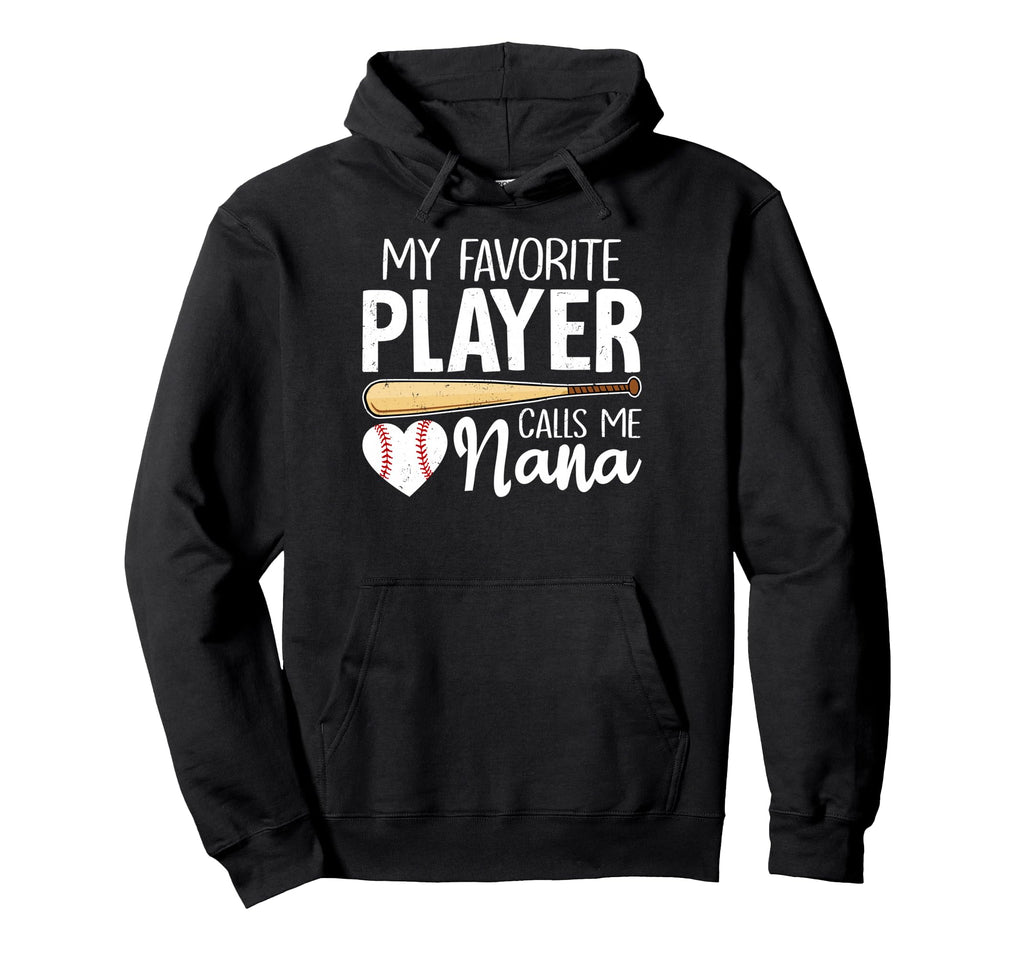 Baseball Grandma My Favorite Player Hoodie - Streetwear Style for Adults - T-Shirt, Sweatshirt, Hoodie