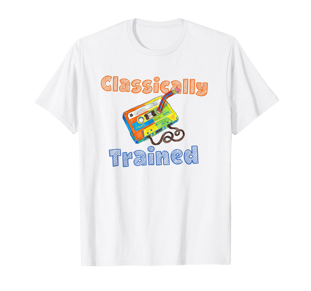 Classically Trained Cassette Tape T-Shirt - Graphic Print for Adults - T-Shirt, Sweatshirt, Hoodie