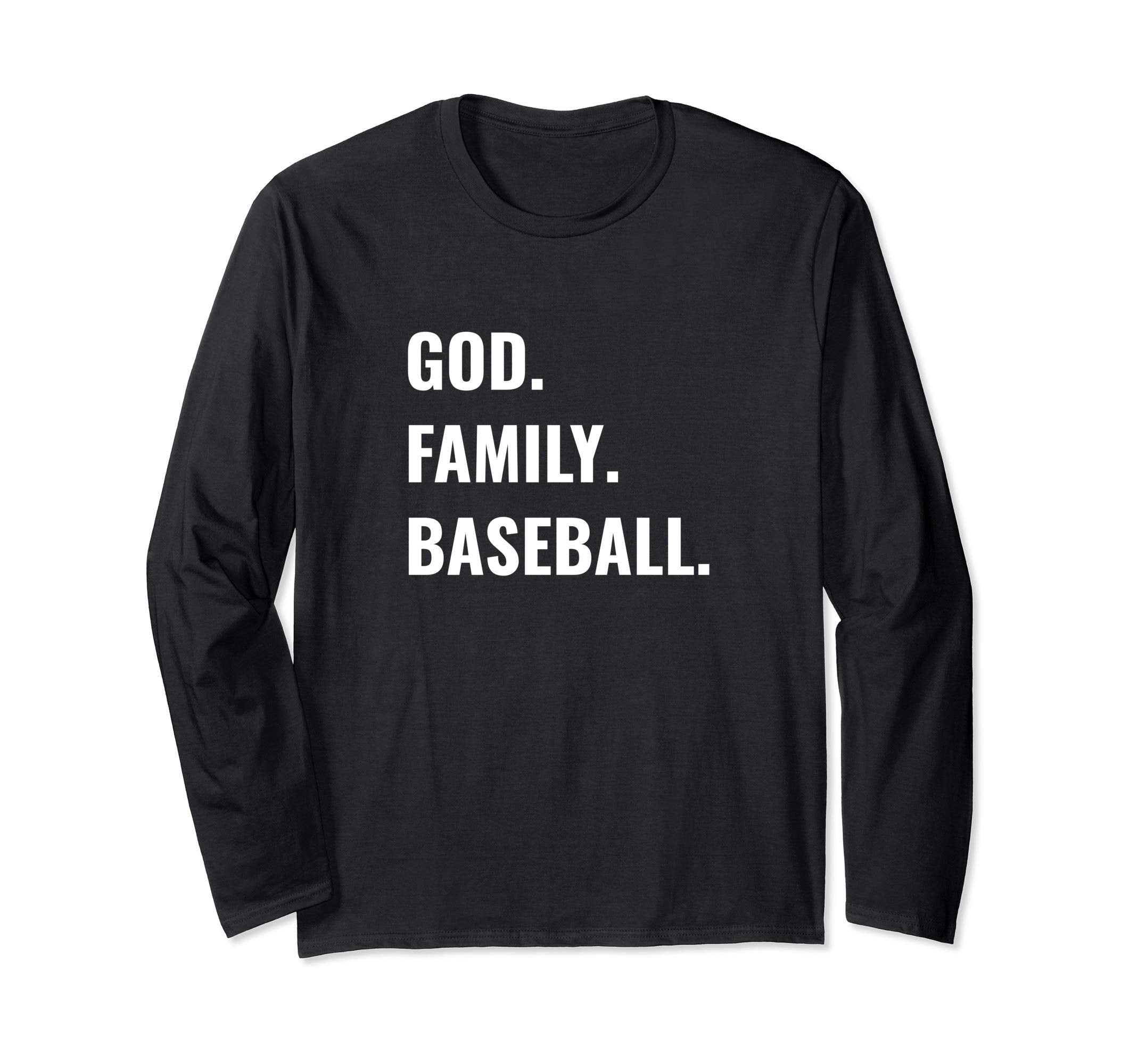 Christian Baseball Player God Family T-Shirt - Unique Graphic for Adults - T-Shirt, Sweatshirt, Hoodie