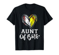 Aunt Both Baseball Softball Aunt T-Shirt - Custom Art Print for Adults - T-Shirt, Sweatshirt, Hoodie