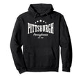 Pittsburgh Pa Distressed Home City Pride Hoodie - Custom Art Print Unisex - T-Shirt, Sweatshirt, Hoodie