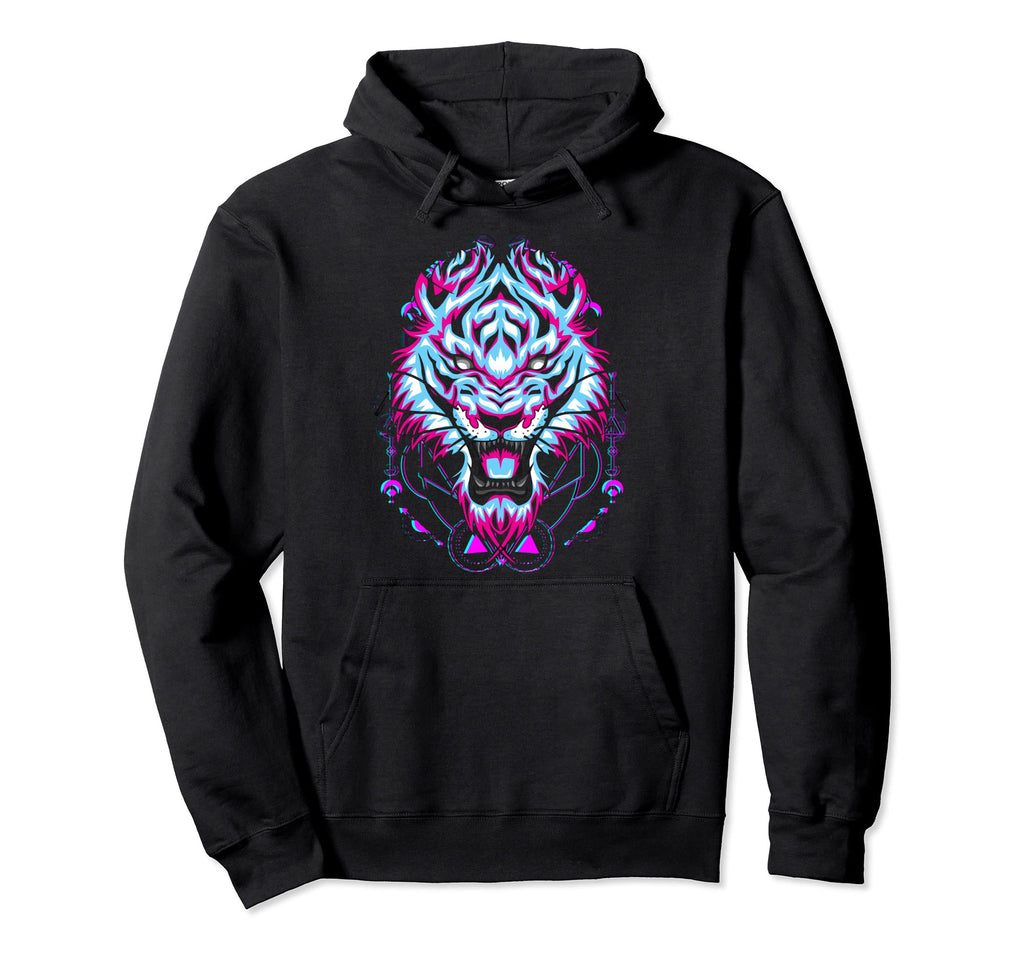 Tiger Japan Street Cyberpunk Hoodie - Streetwear Style Men Women - T-Shirt, Sweatshirt, Hoodie
