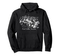 Trash Talking Bandits Racoon Funny Hoodie - Unique Graphic for Adults - T-Shirt, Sweatshirt, Hoodie