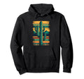 Cactus Serape Succulent Plant Cacti Botany Hoodie - Unique Graphic Unisex - T-Shirt, Sweatshirt, Hoodie