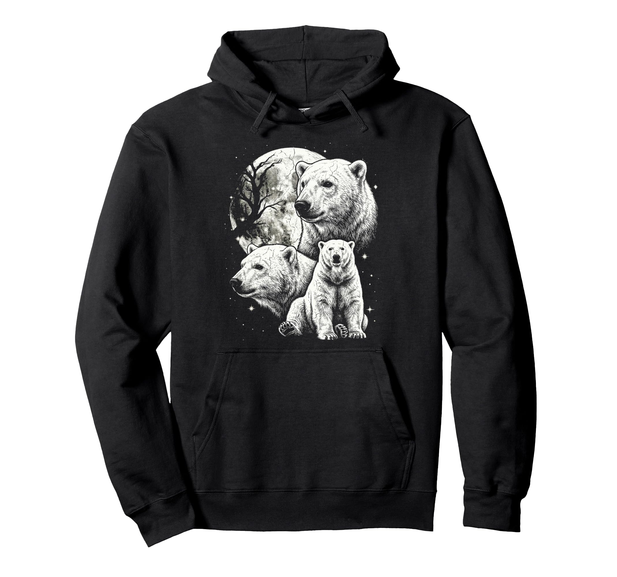 Polar Bear 90S Aesthetic Y2K Polar Bear Hoodie - Streetwear Style Unisex - T-Shirt, Sweatshirt, Hoodie
