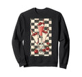 50S Diner Inspired Cherry Pattern Cherry Sweatshirt - Graphic Print Unisex - T-Shirt, Sweatshirt, Hoodie
