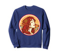 Groovy Mountain Mama Hippie 60S Sweatshirt - Minimalist Print for Adults - T-Shirt, Sweatshirt, Hoodie
