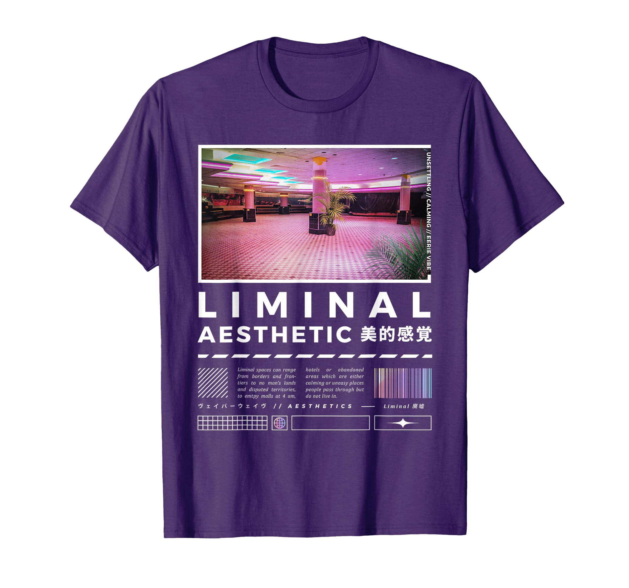 Liminal Spaces Internet 80S 90S T-Shirt - Aesthetic Graphic Unisex - T-Shirt, Sweatshirt, Hoodie
