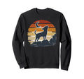 Chihuahua Howling Moon 90S Animal Sweatshirt - Unique Graphic Unisex - T-Shirt, Sweatshirt, Hoodie