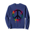 60S 70S Flower Power Groovy Love Sweatshirt - Aesthetic Graphic for Adults - T-Shirt, Sweatshirt, Hoodie