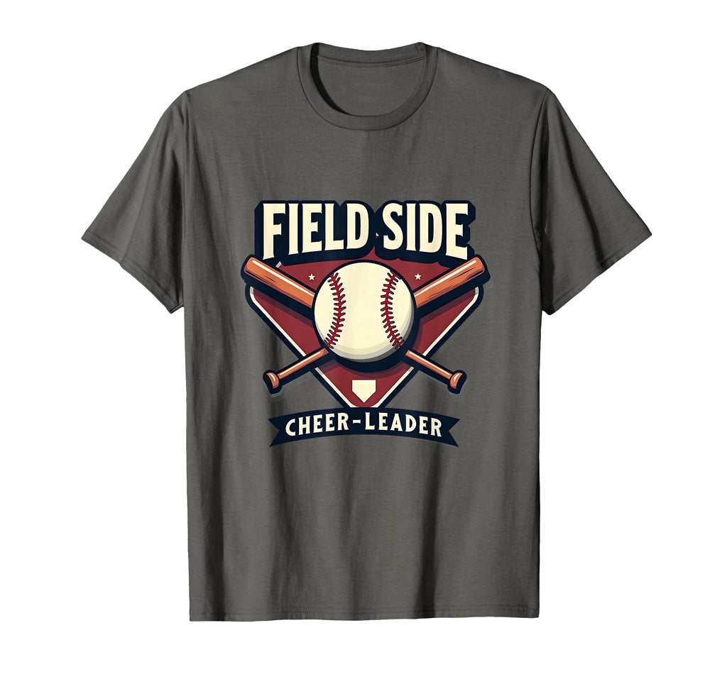 Field Side Cheerleader Baseball T-Shirt - Casual Everyday Wear for Adults - T-Shirt, Sweatshirt, Hoodie
