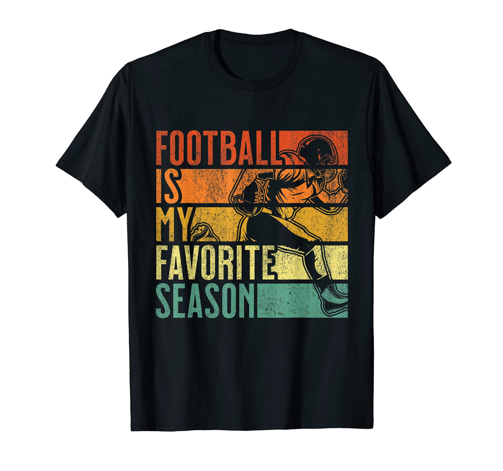 Distressed Football Is My Favorite T-Shirt - Novelty Apparel for Adults - T-Shirt, Sweatshirt, Hoodie