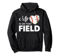 My Heart Is That Field Funny Baseball Hoodie - Aesthetic Graphic Men Women - T-Shirt, Sweatshirt, Hoodie