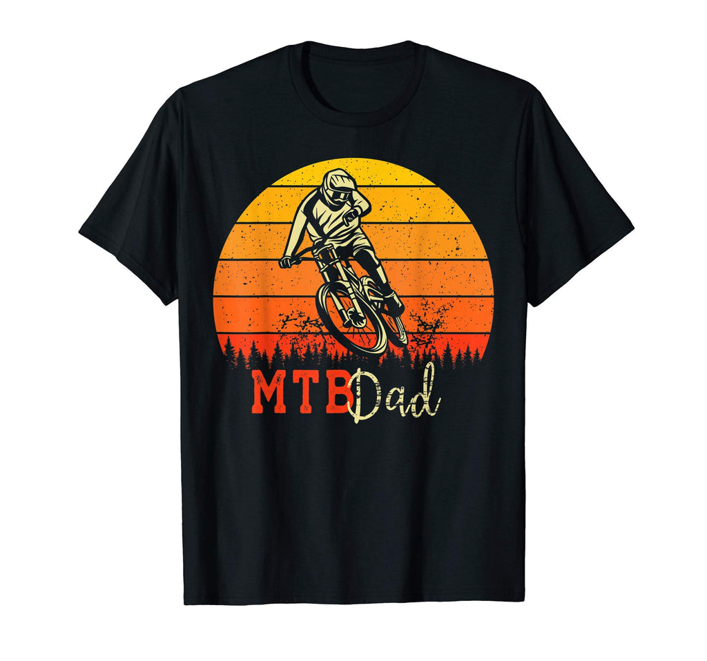 Mtb Dad Sunset T-Shirt - Streetwear Style Men Women - T-Shirt, Sweatshirt, Hoodie