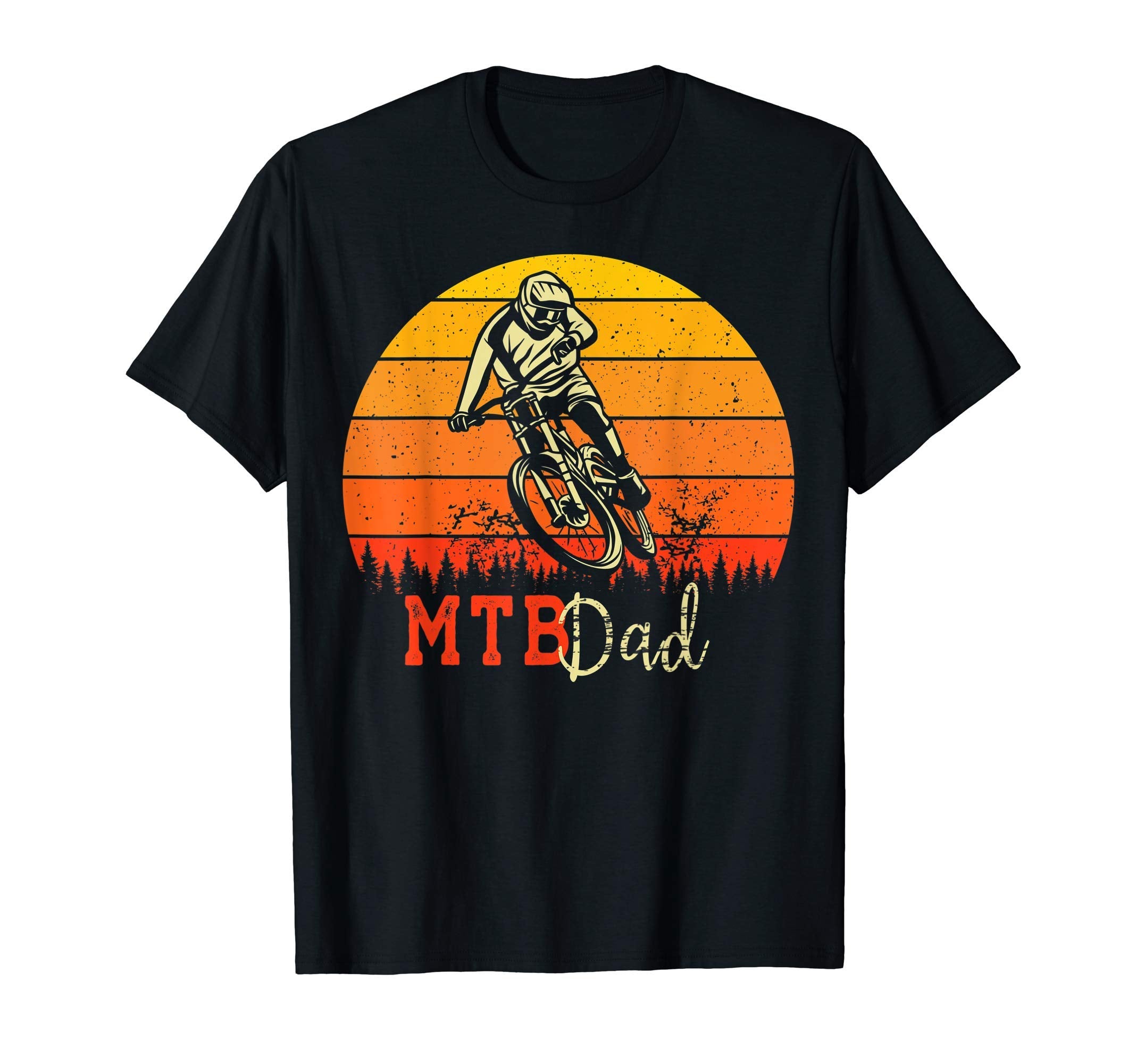 Mtb Dad Sunset T-Shirt - Streetwear Style Men Women - T-Shirt, Sweatshirt, Hoodie
