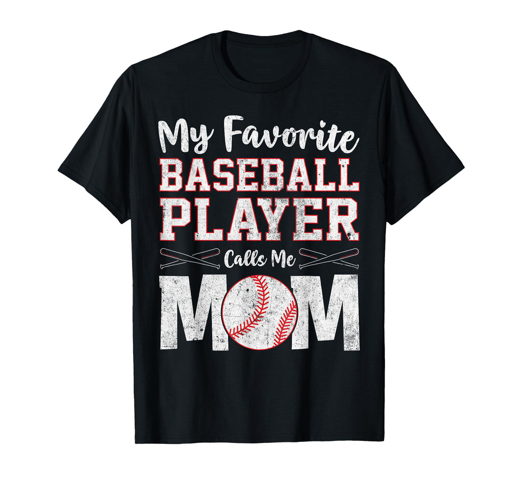 Baseball Player Calls Me Mom T-Shirt - Custom Art Print Men Women - T-Shirt, Sweatshirt, Hoodie