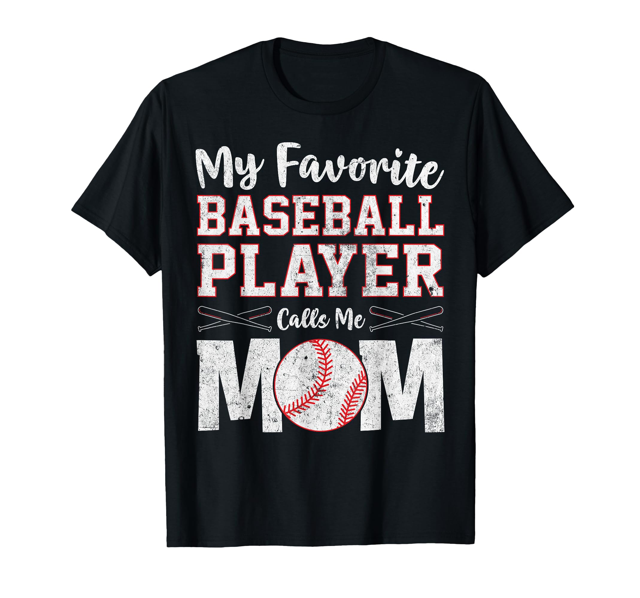 Baseball Player Calls Me Mom T-Shirt - Custom Art Print Men Women - T-Shirt, Sweatshirt, Hoodie