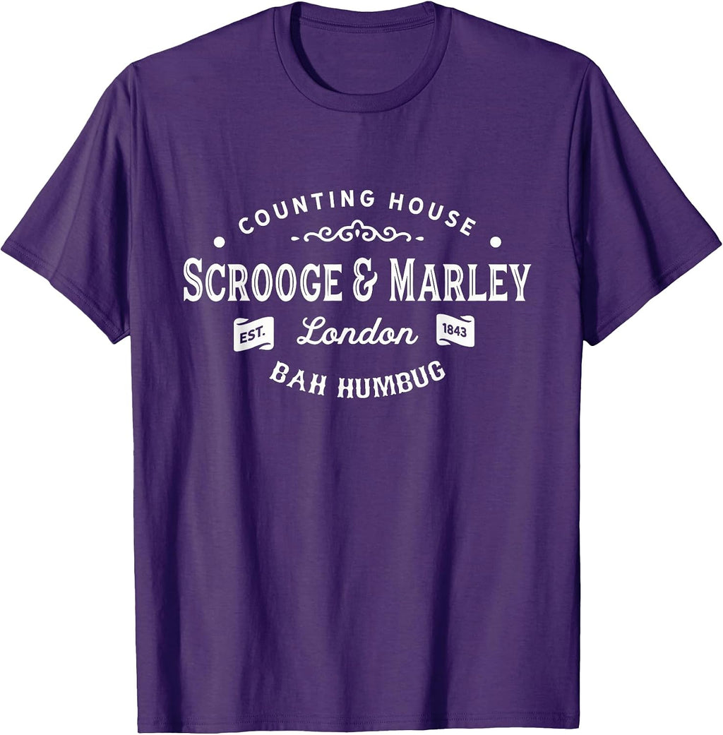 Scrooge and Marley Merch Gift Store - Adult & Kids T-Shirts, Sweatshirts & Hoodies apparel design preview 1