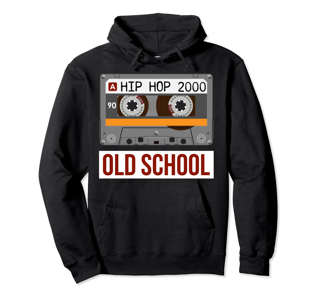 Old School Hip Hop Cassette Rap Music Hoodie - Custom Art Print Unisex - T-Shirt, Sweatshirt, Hoodie