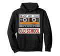 Old School Hip Hop Cassette Rap Music Hoodie - Custom Art Print Unisex - T-Shirt, Sweatshirt, Hoodie