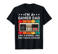 Funny Dad Gamer Video Game Dad Gaming T-Shirt - Unique Graphic Unisex - T-Shirt, Sweatshirt, Hoodie
